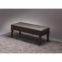 Puff Livia 100cm Pés Imbuia Sofáni Puff Livia 100cm Pés Imbuia Sofáni