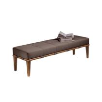 Puff Livia Marrom 160 cm Puff Livia Marrom 160 cm