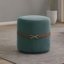 Puff Lyon Veludo Premium - Estofamento D-26, Estrutura Eucalipto Versátil e Decorativo Puff Lyon Veludo Premium - Estofamento D-26, Estrutura Eucalipto Versátil e Decorativo