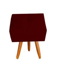 Puff malu sued marsala - dclasse decor