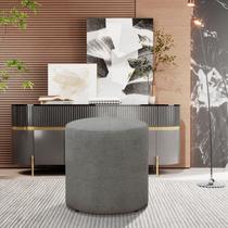 Puff Moderno Luxo Viena Decorativo Banco Closet Sala Hall Quarto Penteadeira Premium Puff Moderno Luxo Viena Decorativo Banco Closet Sala Hall Quarto Penteadeira Premium