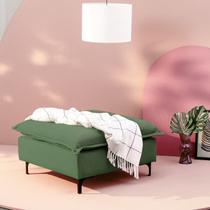 Puff Modular com Pé Metal Sôma CabeCasa MadeiraOriginals