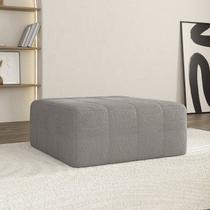Puff Modular de Espuma Easybox CabeCasa MadeiraOriginals Cinza Claro Puff Modular de Espuma Easybox CabeCasa MadeiraOriginals Cinza Claro