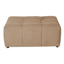 Puff Modular Soho Linho Bege