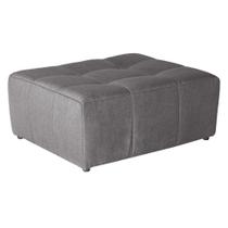 Puff Modular Soho Linho Cinza Puff Modular Soho Linho Cinza