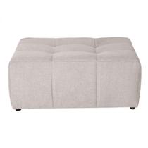 Puff Modular Soho Linho Cru Puff Modular Soho Linho Cru