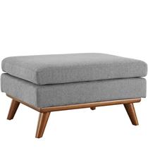 Puff Modway Engage Estilo Mid-Century em Tecido Cinza 67x81x47cm Puff Modway Engage Estilo Mid-Century em Tecido Cinza 67x81x47cm