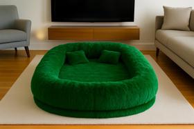 Puff Ninho Gg Gigante Área De Descanso Sofá Cama Adulto Puff Ninho Gg Gigante Área De Descanso Sofá Cama Adulto