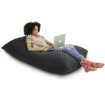 Puff Noah Cor Preto - Recheado de pérolas de EPS Puff Noah Cor Preto - Recheado de pérolas de EPS