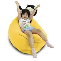 Puff Noah Mini Cor Amarelo - Leve, versátil e sensorial Puff Noah Mini Cor Amarelo - Leve, versátil e sensorial