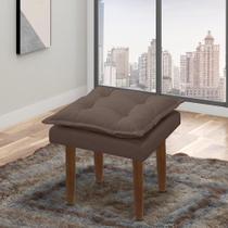 Puff Opala Retangular Sala e Quarto Bellamado