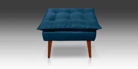 Puff Opala Retangular Sala e Quarto - Leo Decor Puff Opala Retangular Sala e Quarto - Leo Decor