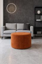 Puff Orgânico Milla Linha Alta Boucle Terracota