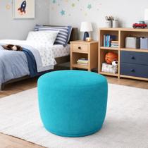 Puff Orgânico Redondo Em Bouclé Cinza Para Sala Quarto Rcepção Elegante Moderno Puff Orgânico Redondo Em Bouclé Cinza Para Sala Quarto Rcepção Elegante Moderno
