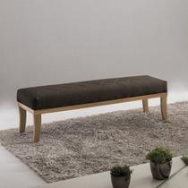 Puff para Quarto 140cm Veludo Theo Marrom Puff para Quarto 140cm Veludo Theo Marrom