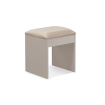 Puff para sala banqueta mdf Maia para penteadeira quarto