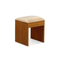 Puff para sala banqueta retangular Maia para penteadeira