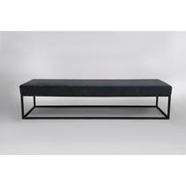 Puff para Sala de Estar Giulia 140 Cm Cinza Puff para Sala de Estar Giulia 140 Cm Cinza