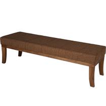 Puff para Sala de Estar Linho 140x40cm Lucia Puff para Sala de Estar Linho 140x40cm Lucia