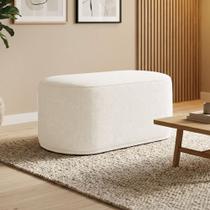 Puff para Sala Orgânico Malu Max Napoli Hidrorepelente D03 Puff para Sala Orgânico Malu Max Napoli Hidrorepelente D03