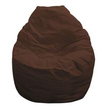 Puff Pera Cheio material sintético Marrom - Dominic Decor Puff Pera Cheio material sintético Marrom - Dominic Decor