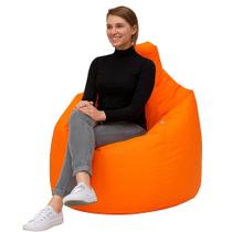 Puff Pera Premium Completo, Capa Externa, Capa Interna e 250 Litros Enchimento de Flocos EPS, Produto Durável e de Alta Qualidade, Design Moderno.