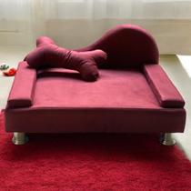 Puff Pet Cama Estofada com Almofada Para Cachorro Amora E01 Suede - Inoviza Puff Pet Cama Estofada com Almofada Para Cachorro Amora E01 Suede - Inoviza