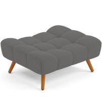 Puff Pet Cama Estofada Para Cachorro Sofia L02 Suede Cinza - Inoviza Puff Pet Cama Estofada Para Cachorro Sofia L02 Suede Cinza - Inoviza