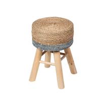 Puff Phi Base Madeira Fibra Seagrass - Natural Puff Phi Base Madeira Fibra Seagrass - Natural