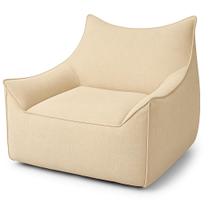 Puff Poltrona Arya Design Moderno Em Tecido Premium Sofá Na Caixa Puff Poltrona Arya Design Moderno Em Tecido Premium Sofá Na Caixa