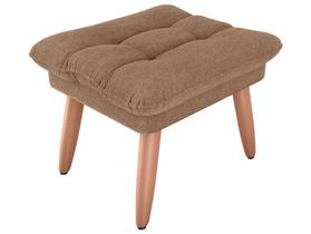 Puff Premium Descando Decorativo Sala Nantes Boucle Marrom Matrix Puff Premium Descando Decorativo Sala Nantes Boucle Marrom Matrix