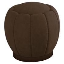 Puff Puf Para Sala Base Metal Tull Veludo Sl 942 Peer Sl 942