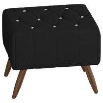 Puff Puf Para Sala Pes Madeira Trit Veludo SL 944 Peer Puff Puf Para Sala Pes Madeira Trit Veludo SL 944 Peer