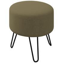 Puff Puf Para Sala Pes Metal Small Veludo SL 945 Peer Puff Puf Para Sala Pes Metal Small Veludo SL 945 Peer