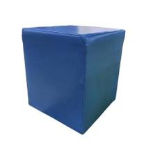 Puff Quadrado Azul Puff Quadrado Azul