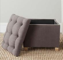 Puff quadrado baú Puff quadrado baú