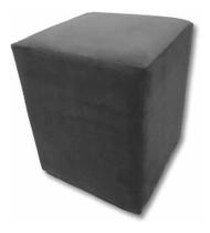 Puff Quadrado Cubo Decorativo Em Suede P/ Sala Quarto - PuffPop