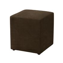 Puff Quadrado Decorativo Marrom Escuro Best Mobília Puff Quadrado Decorativo Marrom Escuro Best Mobília