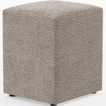 Puff Quadrado Decorativo Sala De Estar L02 Bouclê Bege - Lyam Decor Puff Quadrado Decorativo Sala De Estar L02 Bouclê Bege - Lyam Decor