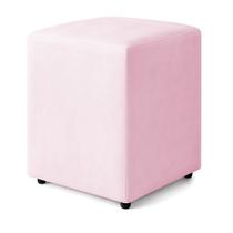 Puff Quadrado Decorativo Sienna Boucle - 7 Decor
