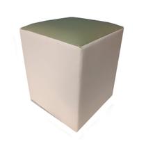 Puff Quadrado reforçado Duas Cores