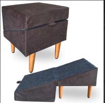 Puff Rampa Premium para Pets Design e Conforto em Um Só Produto