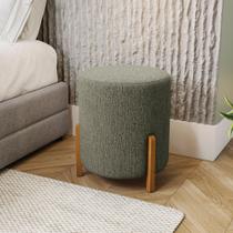 Puff Ravi Kappesberg Linho Verde Malva Puff Ravi Kappesberg Linho Verde Malva