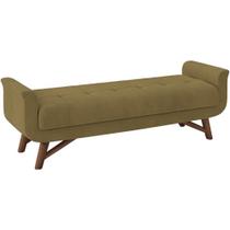 Puff Recamier 140 Cm Pes Madeira Leville Veludo Sl 945 Peer Puff Recamier 140 Cm Pes Madeira Leville Veludo Sl 945 Peer