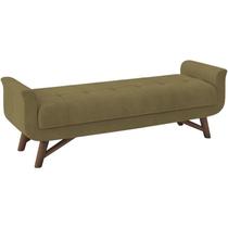 Puff Recamier 160 cm Pes Madeira Leville Veludo SL 945 Peer Puff Recamier 160 cm Pes Madeira Leville Veludo SL 945 Peer