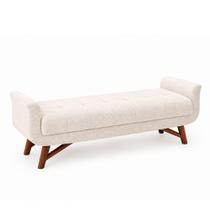Puff Recamier 160cm Andros Boucle Off White - Sallar Home Puff Recamier 160cm Andros Boucle Off White - Sallar Home