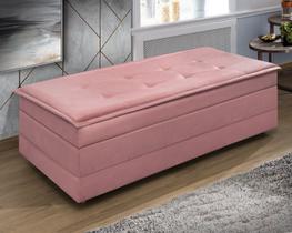 puff recamier que vira cama casal estofado para quarto