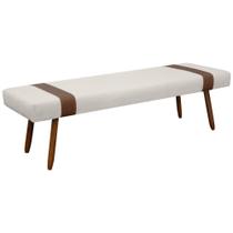Puff Recamier Retangular para Sala Quarto Belt 140cm Bouclê Puff Recamier Retangular para Sala Quarto Belt 140cm Bouclê