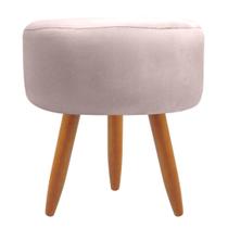 Puff Redondo Classic Para Sala Quarto Suede