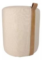 Puff Redondo De Linho Bege Cinza Cru Banqueta Puf Luxo Para Sala Quarto Puff Redondo De Linho Bege Cinza Cru Banqueta Puf Luxo Para Sala Quarto